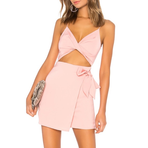 superdown Pants - Superdown Pink Side Tie Dress